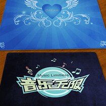 Shock absorbing cushion soundproofing special frame subdrum ground cushion anti-slip C jazz drum electronic drum blanket thickened drum carpet set to do