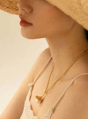 盐岛稻草人系列项链大号