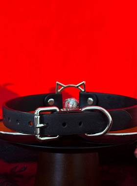 puppy猫咪宫铃铛项圈女牵引绳