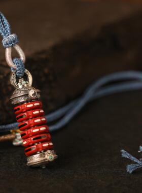 运转乾坤八卦纯银手镯