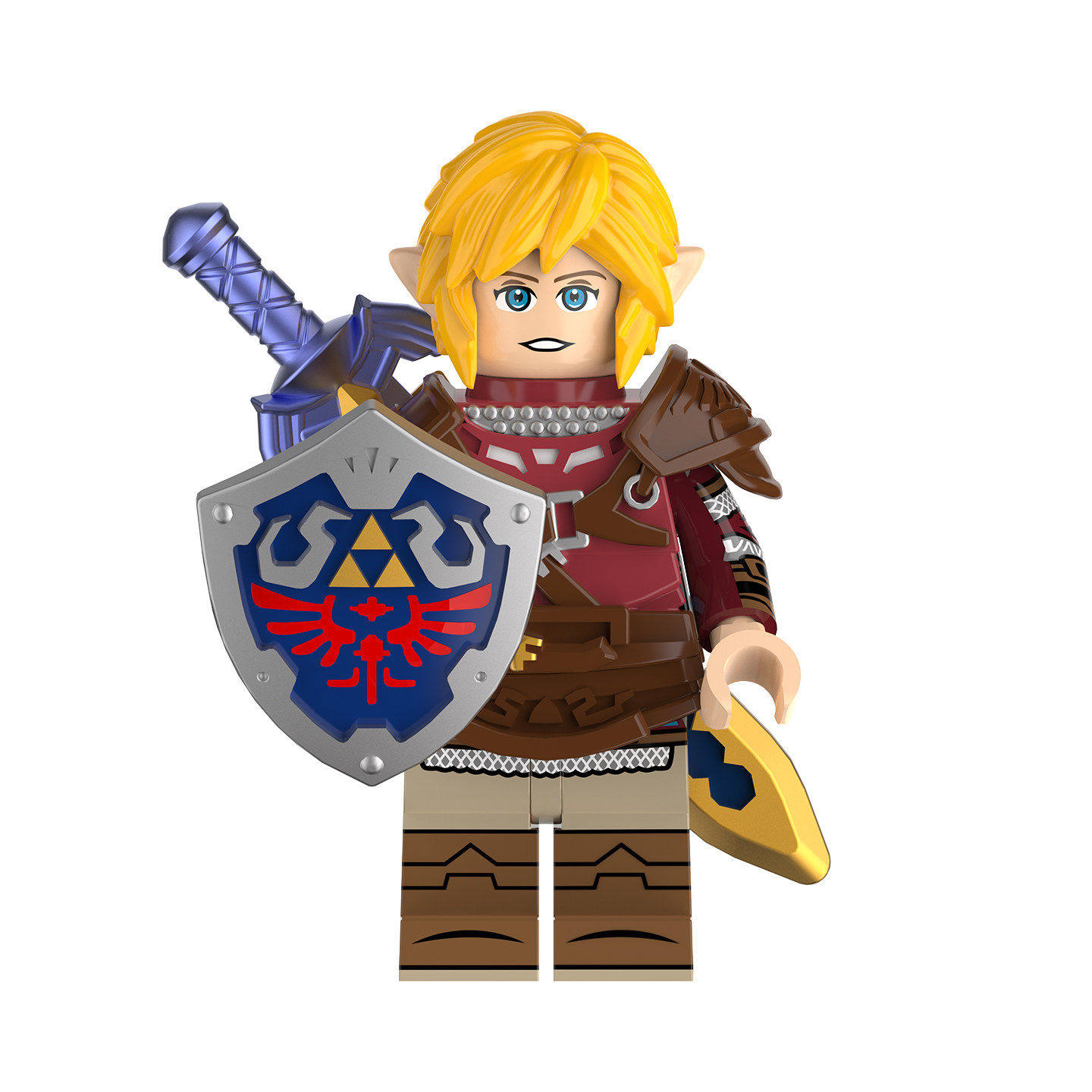 适用于乐高塞尔达传说系列荒野之息林克公主益智儿童积木人仔玩具,淘宝优惠券,粉丝福利购,淘宝优惠卷