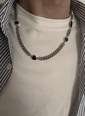 cbf欧美嘻哈古巴链男潮牌ins