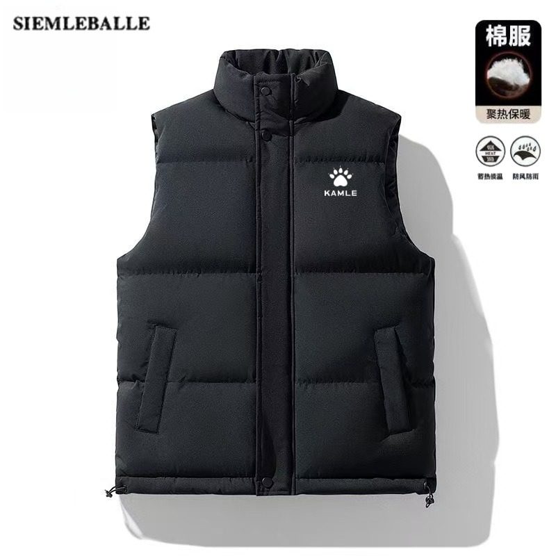 KE马甲男士秋冬季新款棉服潮女外穿背心加厚情侣男式坎肩外套,淘宝优惠券,粉丝福利购,淘宝优惠卷