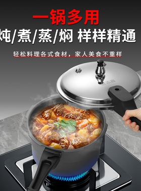 志高高压锅家用燃气电磁炉通用小