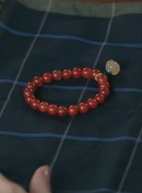 天然红玛瑙手链 流光之城景甜冯世真同款