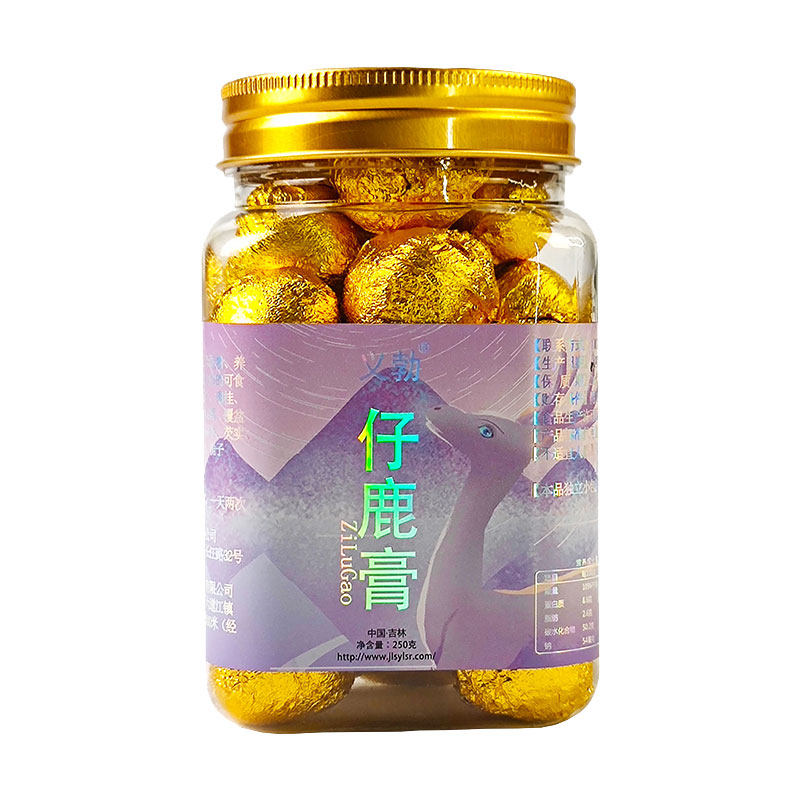 仔鹿养生女滋补品长白山梅花鹿胎膏 贺洲滋补养生鹿制膏/鹿制品