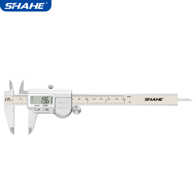 防a水游标200ip67数显卡尺0-150300mm电子卡尺 - 图2