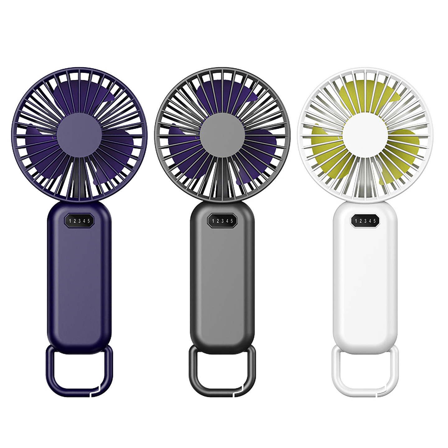 梵施家品手持小风扇便携式随身USB充电小电风扇宿舍办公室迷你扇