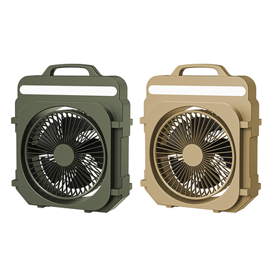桌面风扇户外充电露营灯光电风扇