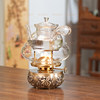 Air lamp, rich and rich, tea stove, kung fu tea set, exquisite production of high-end tea set, kerosene lamp, complete set