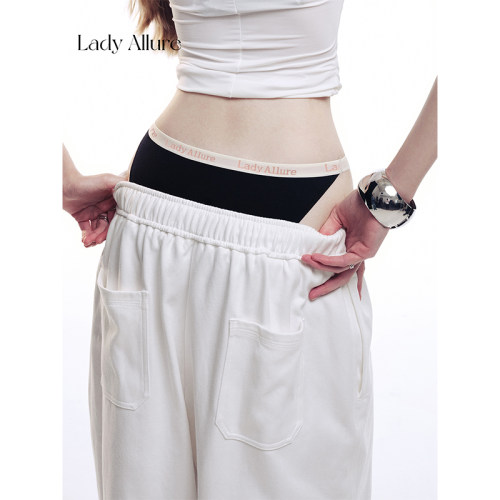LAGirls*Luce Pink*边界系列｜性感字母运动穿搭纯欲高级女内裤 - 图3