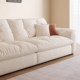 Removable chenille cloud cotton and linen fabric sofa