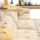 Removable chenille velvet linen cloud fabric sofa