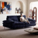 Chenille cotton and linen removable and washable adjustable backrest sofa