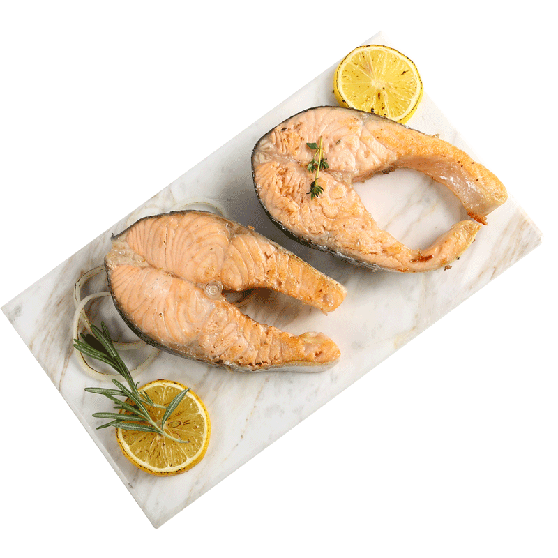 海思芙智利进口轮切独立包装三文鱼 味诗芙食品三文鱼