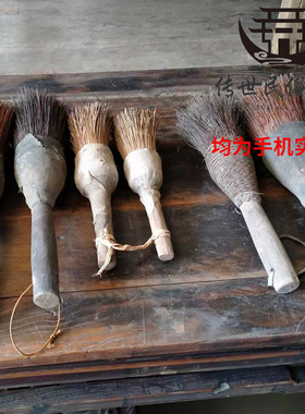 老物件民俗旧货式织布机