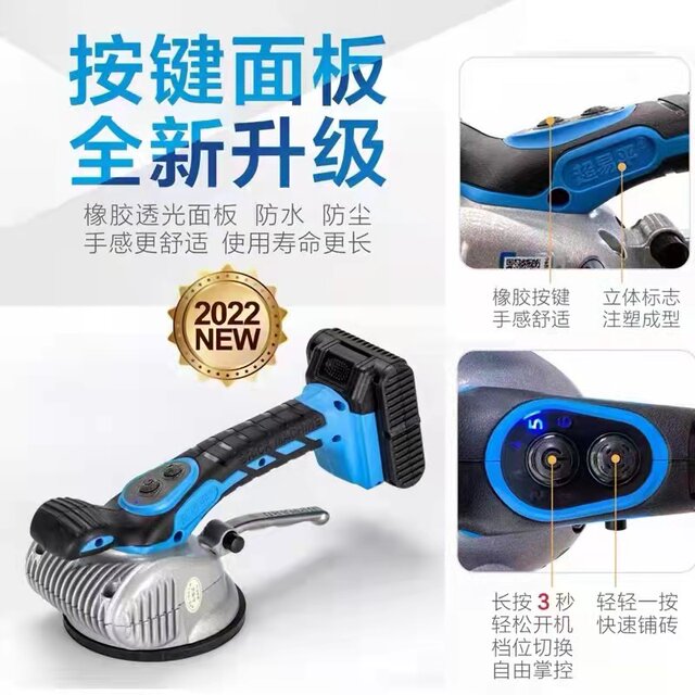 Super Easy Flat Ceramic Tile Lithium Battery High Power Vibrator