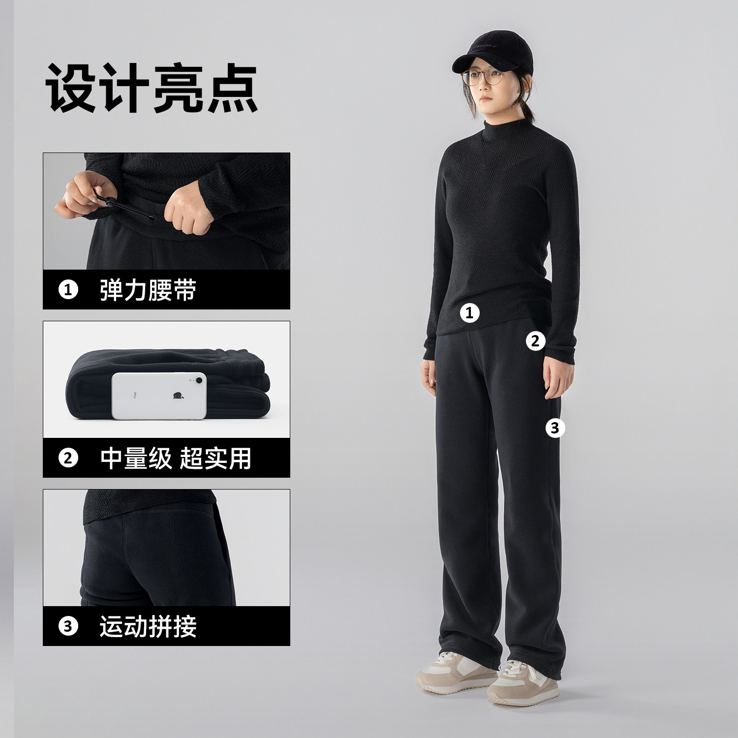 驴之户外抓绒裤女P200级保暖透气柔软舒适摇粒绒长裤休闲lu版卫裤,淘宝优惠券,粉丝福利购,淘宝优惠卷