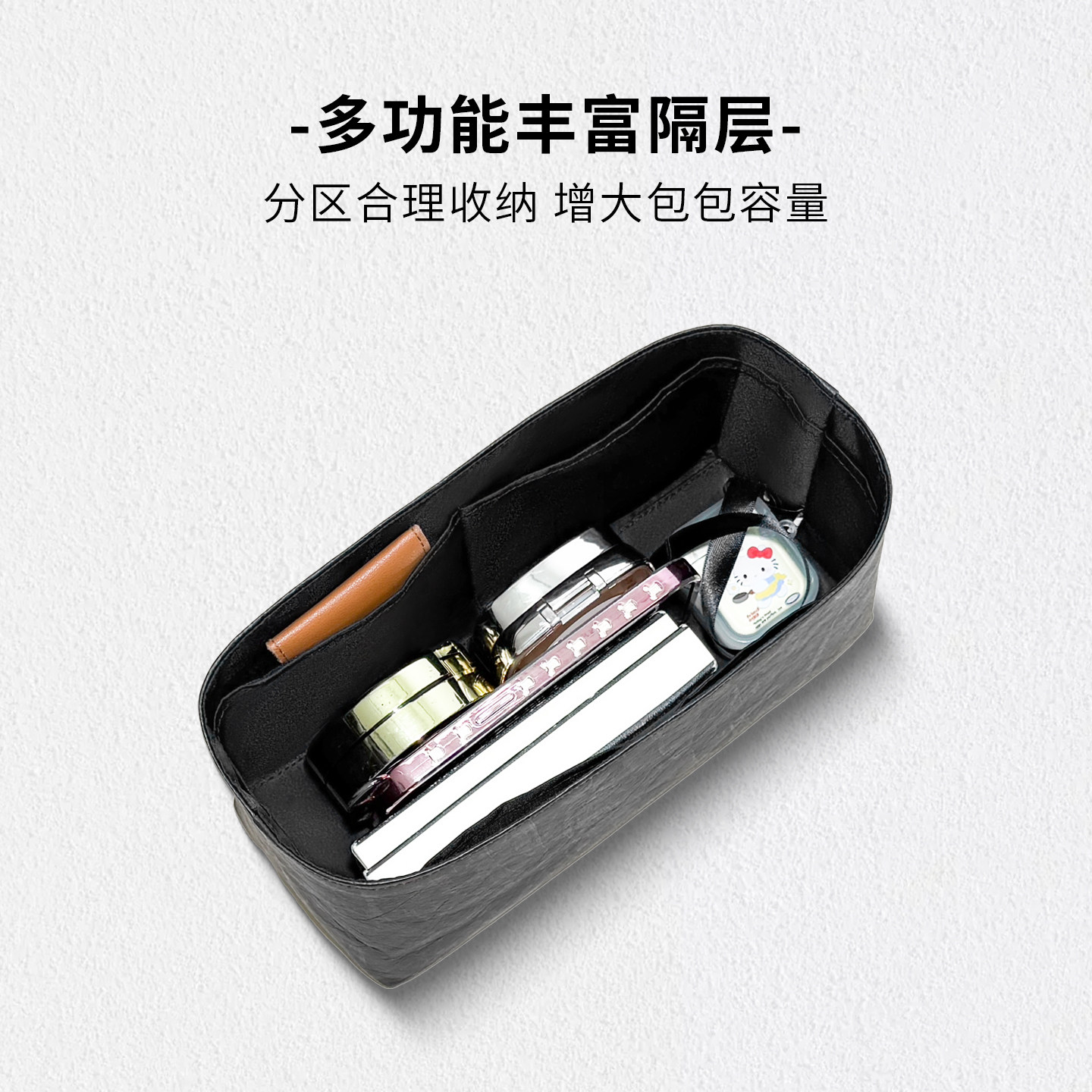 缇星梵适用于2025款TB汤丽柏琦Monogram迷你小号波士顿内胆包衬轻,淘宝优惠券,粉丝福利购,淘宝优惠卷