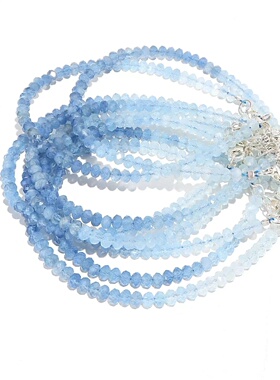 元荷海蓝宝天然一图一物定制