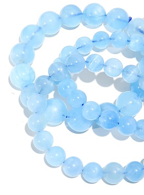 元荷海蓝宝天然一图一物定制