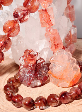 元荷女红胶花一图一物天然