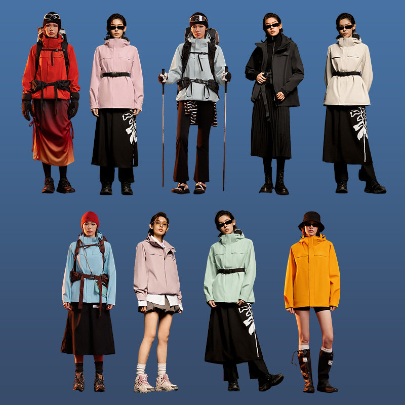 明星同款【朱雀抓绒冲锋衣】拓路者户外三合一登山服小个子外套女,淘宝优惠券,粉丝福利购,淘宝优惠卷