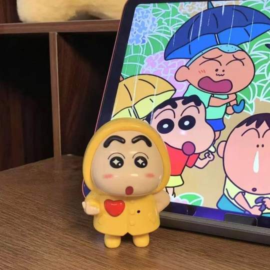 Crayon Shin-chan iloveyou vocal toy Tanabata Valentine's Day confession gift keychain for girlfriend