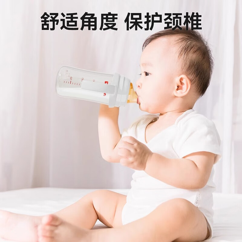 适配贝亲偏心含衔奶嘴仿真母乳实感新生超软防胀气吸管配件重力球