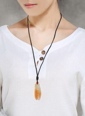 正品俏色知了挂件吊坠情侣