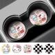 Hellokitty car coaster car goodies creative water coaster car interior decoration anti-slip storage mat