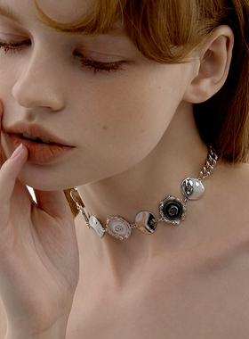 1JINNM2M原创设计油画框choker