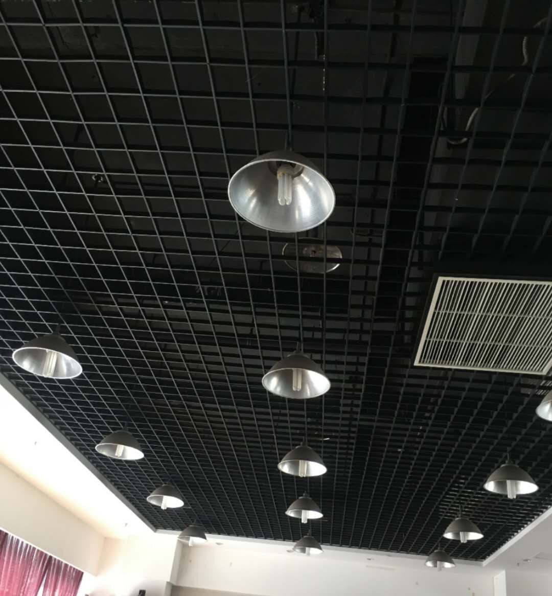 上门木纹吊顶重庆格栅色铁格栅葡萄e架金属网格方v通方格可安装.