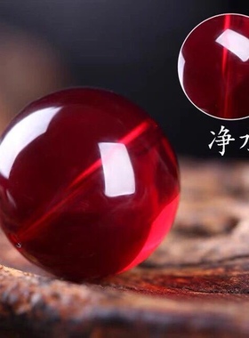 血珀单珠缅甸琥珀配珠波罗的海单颗蜜蜡手串隔珠金刚文玩配饰平替