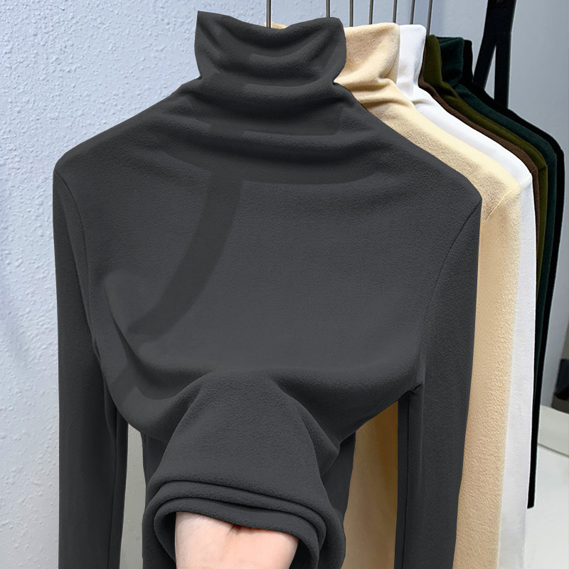 外贸清仓折扣尾货捡漏纯色德绒男女高领打底衫秋冬季发热保暖上衣,淘宝优惠券,粉丝福利购,淘宝优惠卷