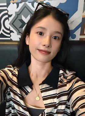 张婧仪同款金色罗马硬币吊坠项链锁骨链百搭轻奢毛衣链配饰女颈链