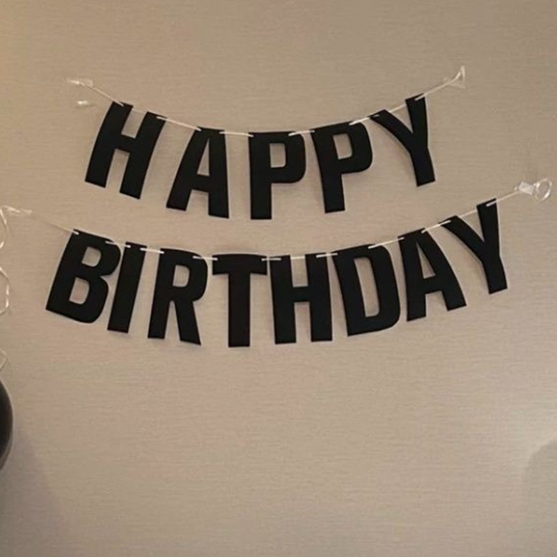 儿童生日装饰场景布置男孩女孩黑色气球周岁快乐派对背景拍照道具,淘宝优惠券,粉丝福利购,淘宝优惠卷