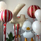 Cartoon animal balloon baby first birthday party decoration