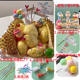 Crayon Shin-chan durian birthday cake decoration diy