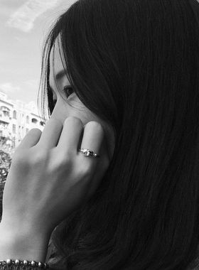 个性原创设计S925纯银戒指女开口可调节十二生肖七夕【新疆专链】