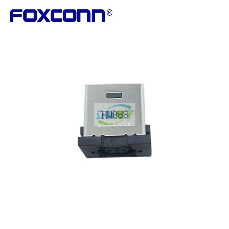 Foxconn  JPD113D-DB570-7H OD7.4mm 5.8H电源连接器 DC插座 弯脚 - 图1