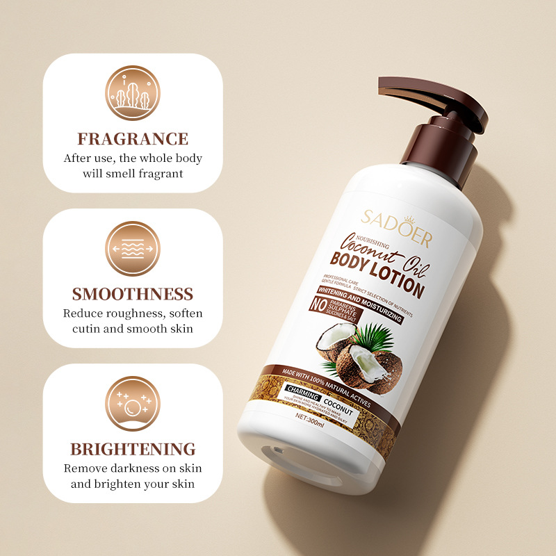 Coconut Body Lotion Hydrating And Moisturizing Body Lotion - 图0