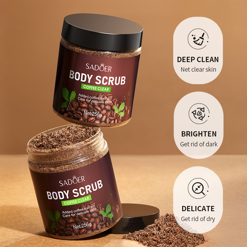 Coffee Scrub Clear Moisturizing Softening Corneous Body Care - 图0