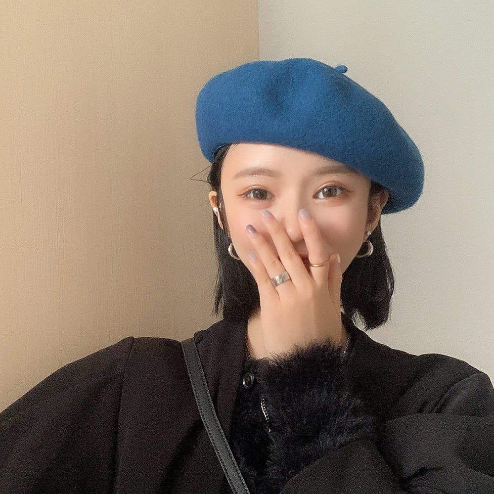 2025正流行贝雷帽女英伦复古秋冬日系羊毛画家帽女士蓓蕾帽子百搭,淘宝优惠券,粉丝福利购,淘宝优惠卷