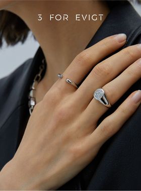 3forevigt戒指简约女式