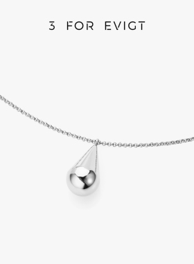 3forevigt水滴形项链