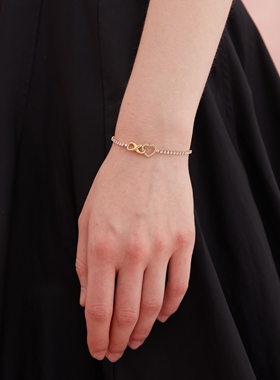 3forevigt女欧美浪漫爱心手链