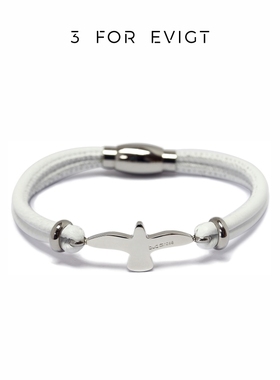 3forevigt手链黑色女式