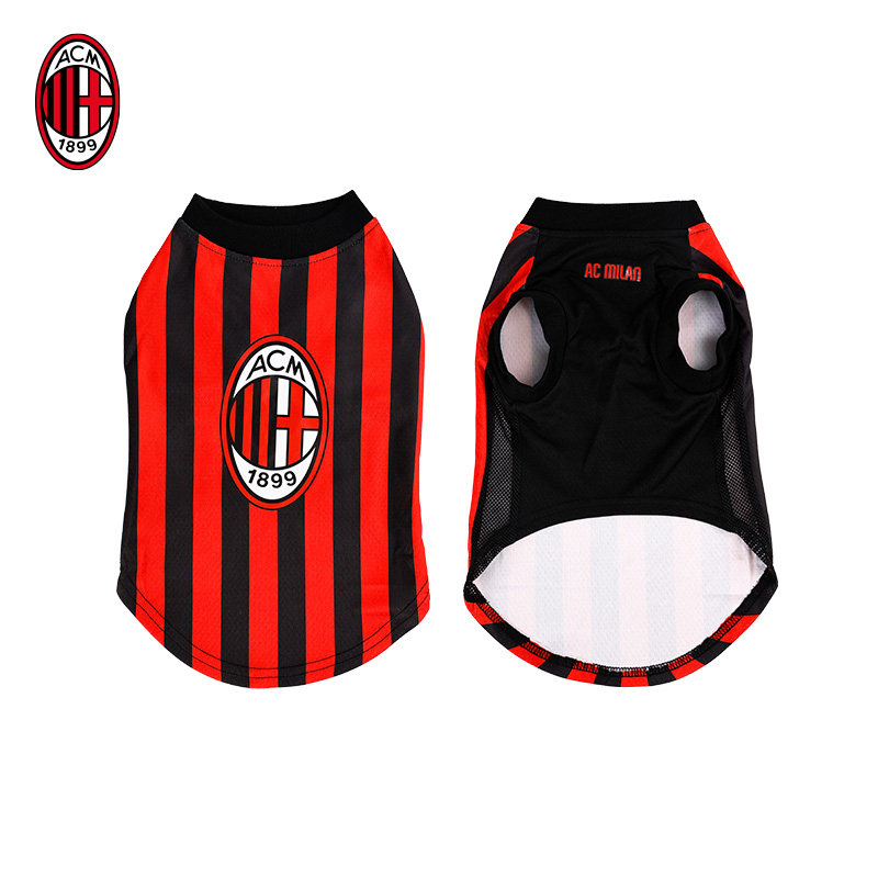 AC米兰萌宠宠物服球迷用品米兰周边宠物T恤猫狗服饰T恤衫,淘宝优惠券,粉丝福利购,淘宝优惠卷