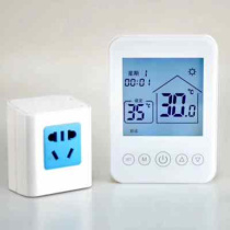 Smart wall hanging furnace f ground heating thermostat wired battery powered water heating energy saving controller switch panel pass